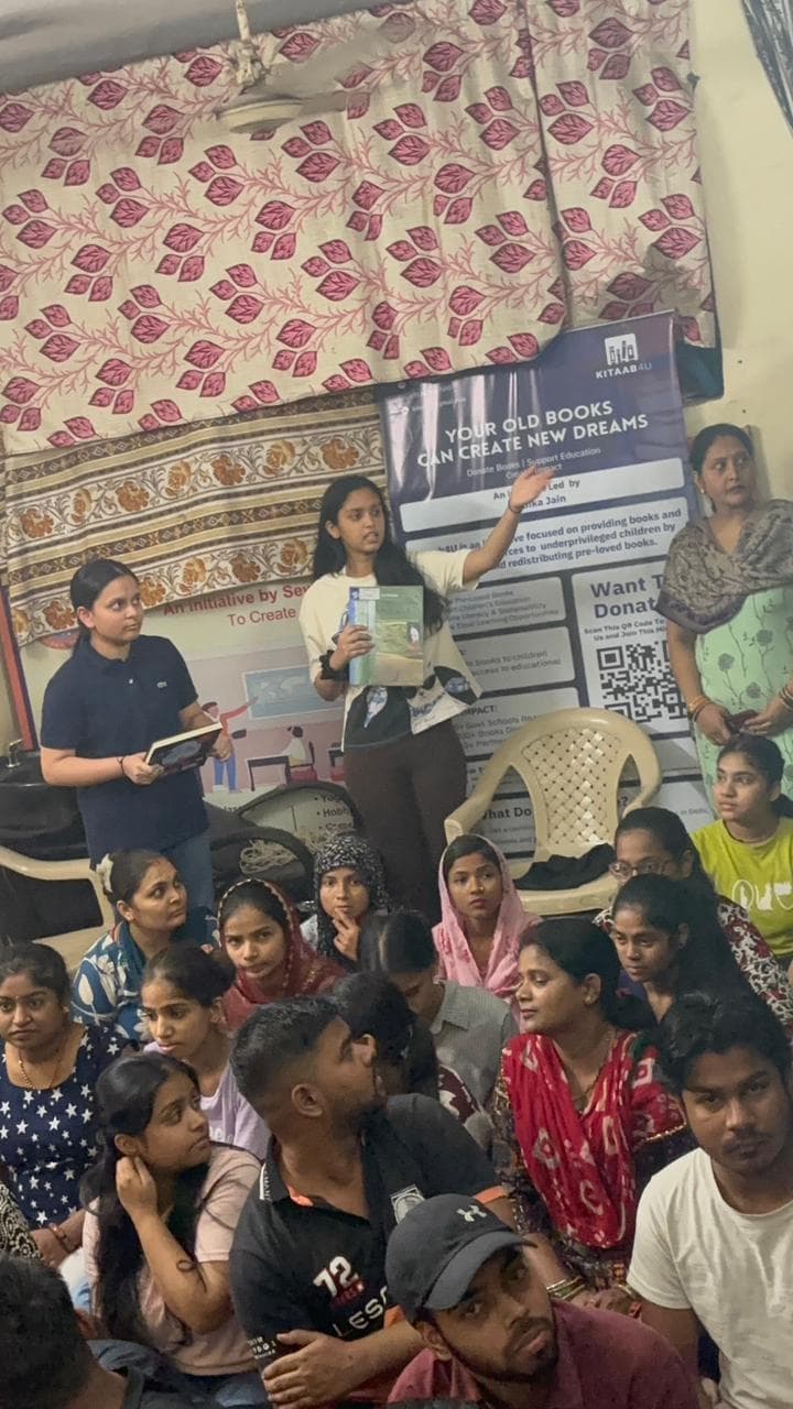 Book donation distribution